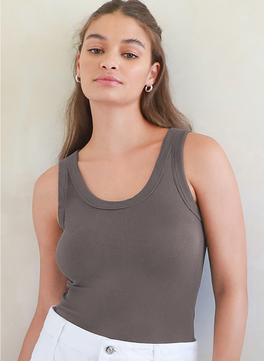 Love Me Ribbed Reversible Tank Top – Icyblueboutique