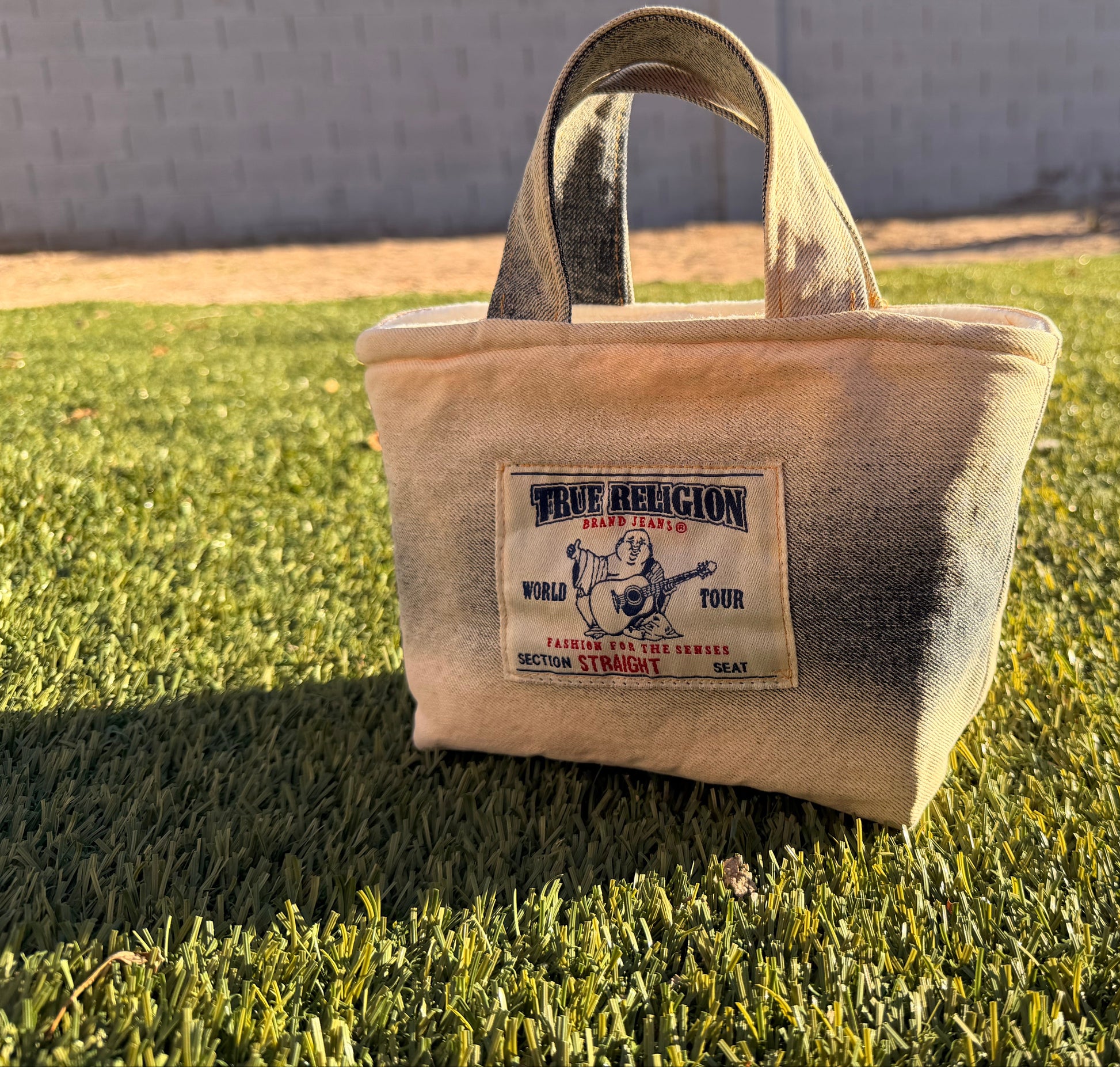 Custom True Religion Tote Bag - Small