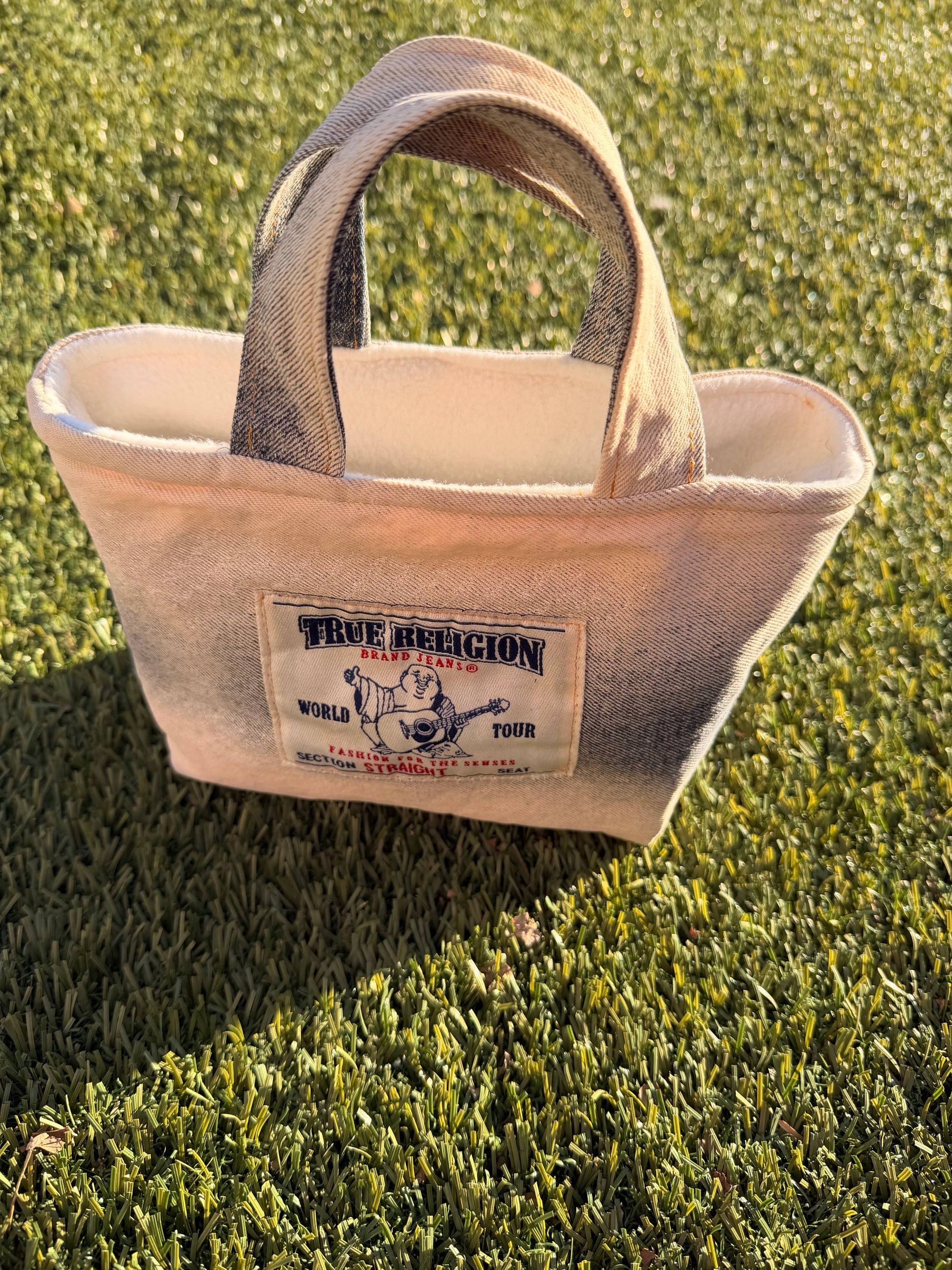 Custom True Religion Tote Bag - Small