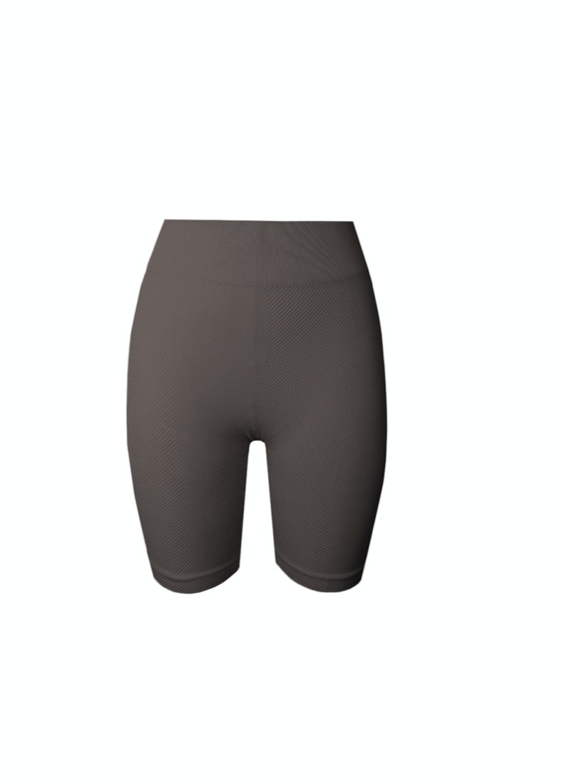 Seamless Biker Shorts - Dark Gray or Black